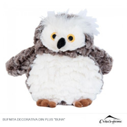 Bufnita decorativa din plus "Buha"
