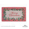 Covor de intrare Merry Christmas