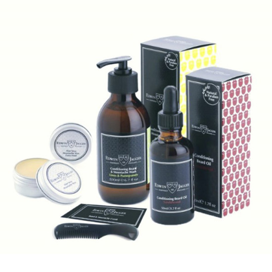 Set pentru ingrijire barba si mustata "Moustache Kit"