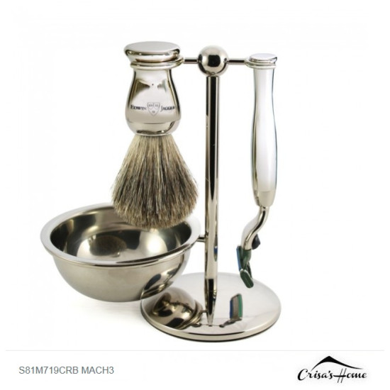 Set de barbierit 4 piese S81M719CRB Mach3, Edwin Jagger