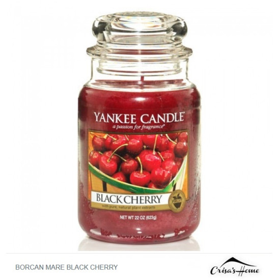 Lumanare Parfumata Black Cherry, Yankee Candle