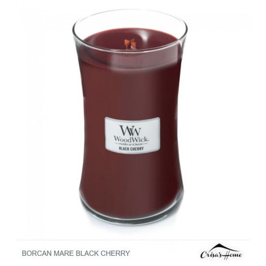 Lumanare Parfumata Borcan Mare Black Cherry