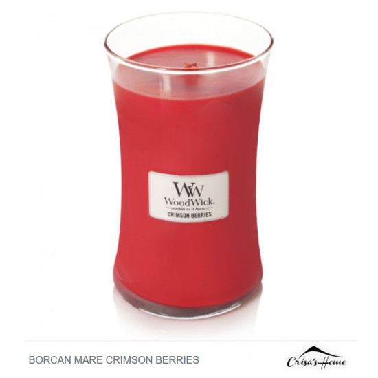 Lumanare Parfumata Borcan Mare Crimson Berries